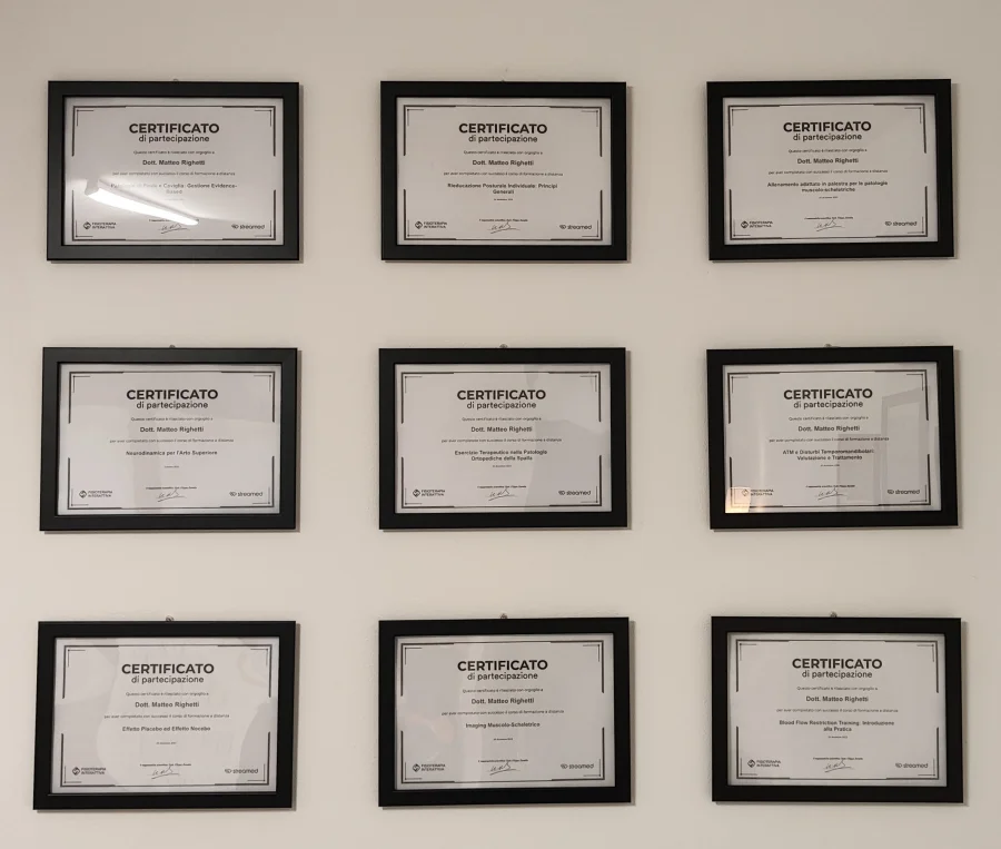 Certificati di formazione continua